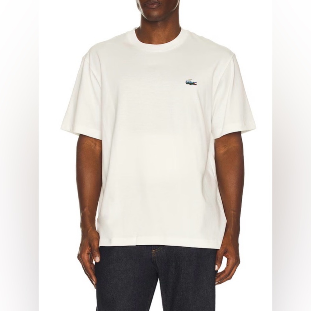 Lacoste Men's Classic White Tee